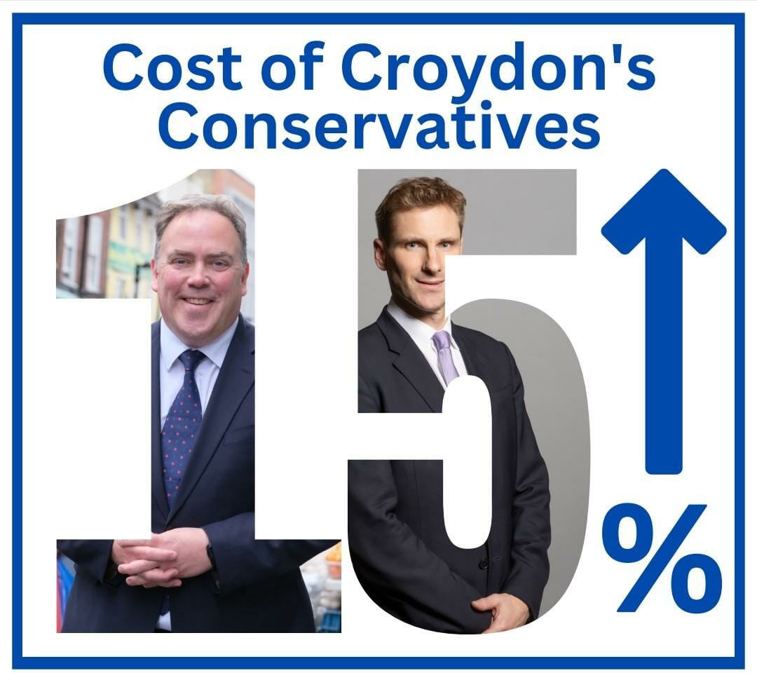Tory 15% council tax hike